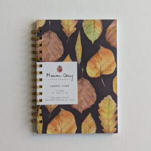 Carnet A5 ligné - Feuilles d'automne