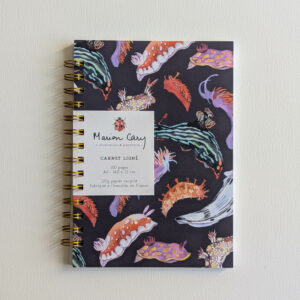 Carnet A5 ligné - Nudibranches